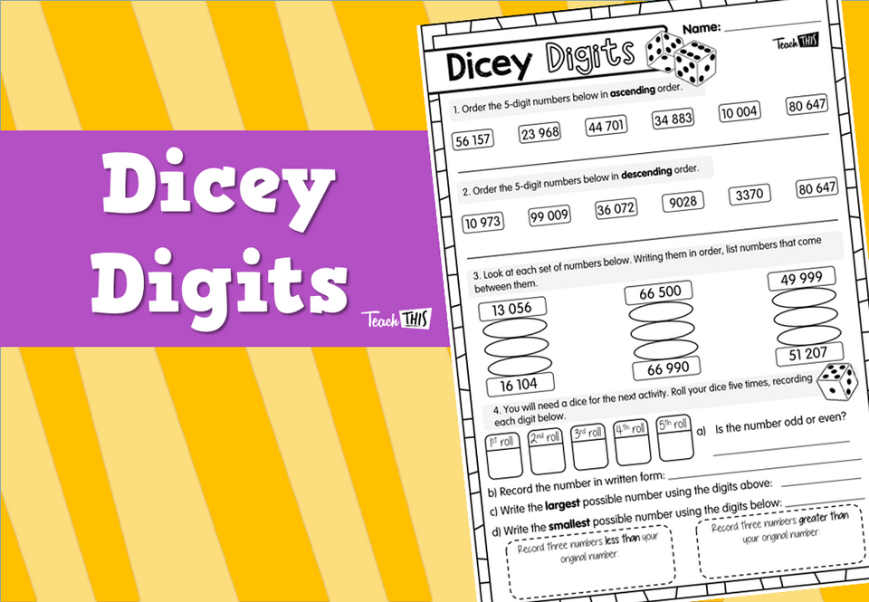 Dicey Digits