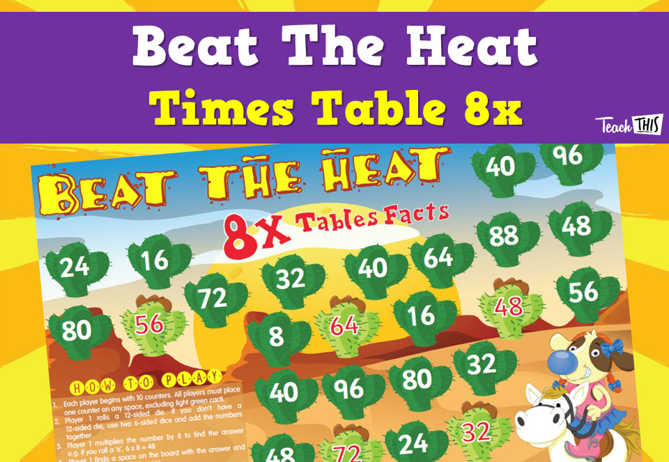 Beat The Heat - 8x Tables