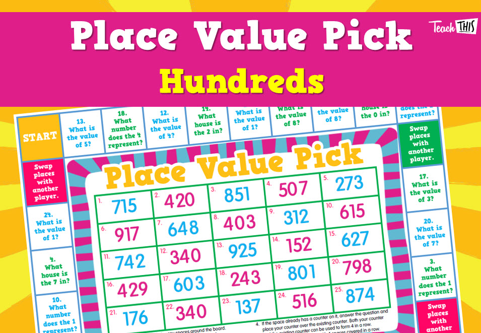 Place Value Pick - Hundreds
