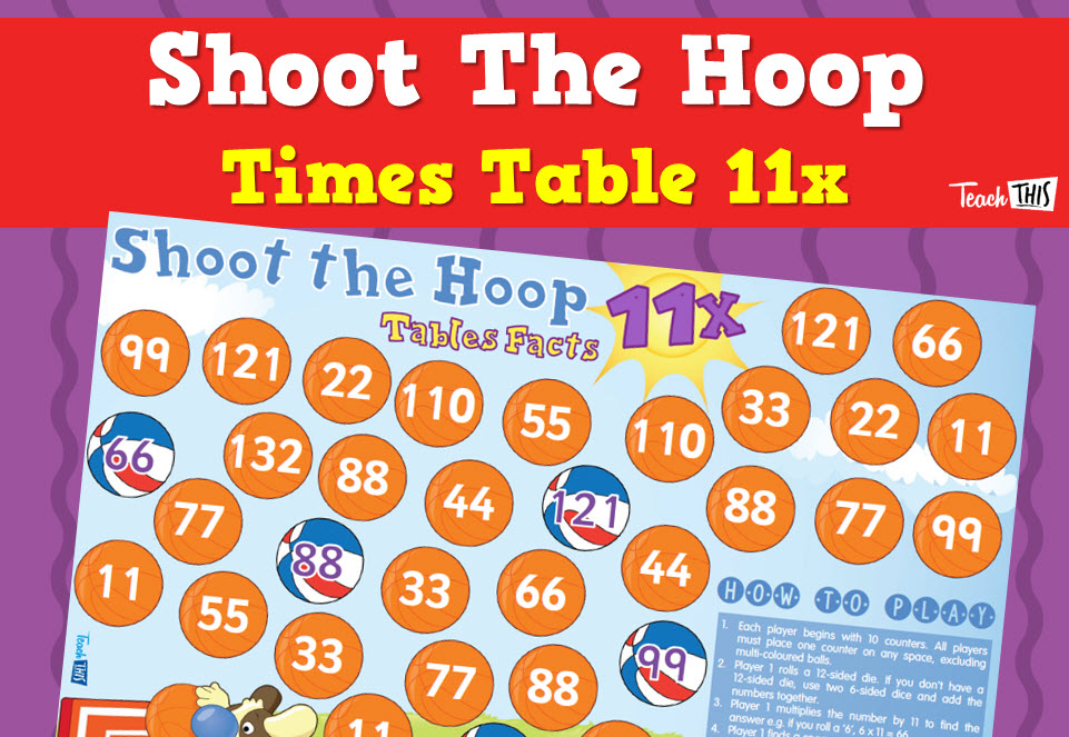 Shoot The Hoop - 11x Tables