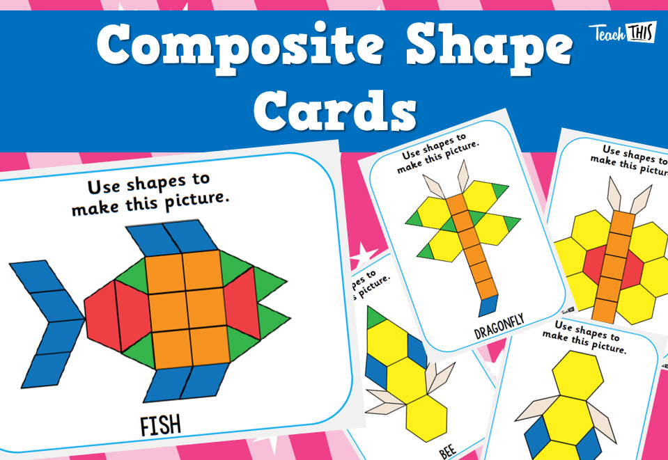 Composite Shapes Cards