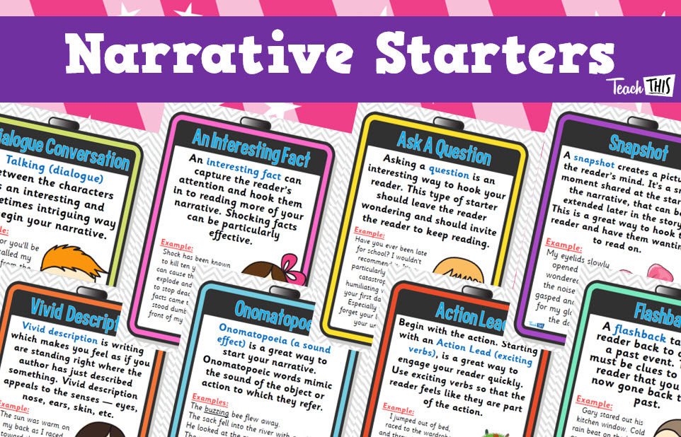 Narrative Story Starters