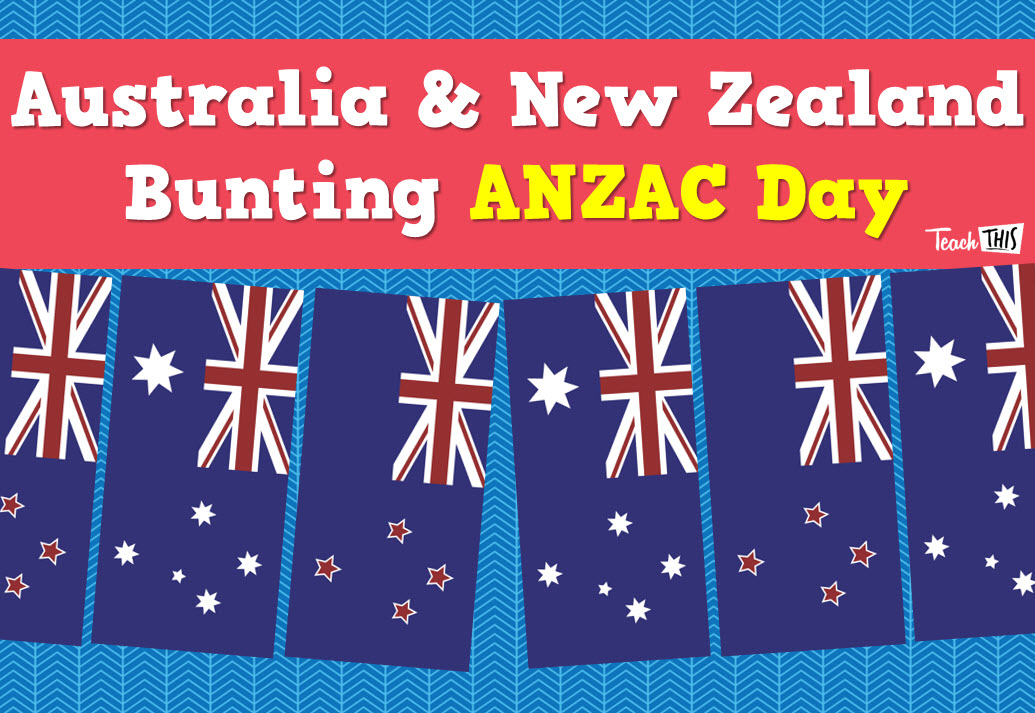 Bunting - Australian & New Zealand Flags