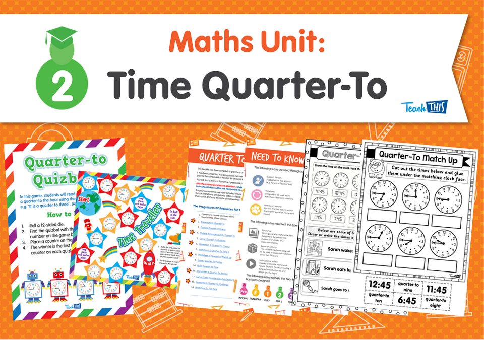 Maths Unit: Time Quarter-To