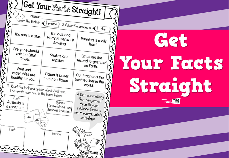 Get your Facts Straight!