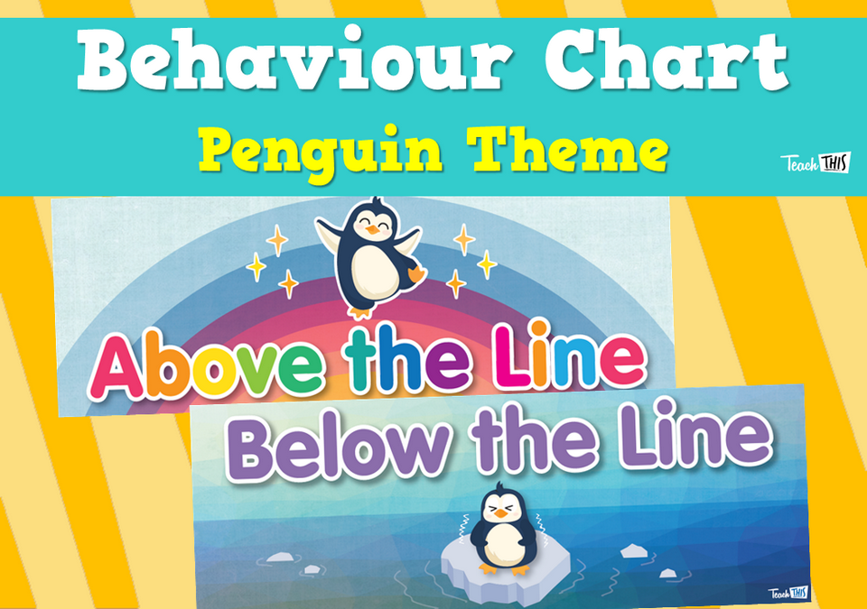 Behaviour Chart - Penguin Theme