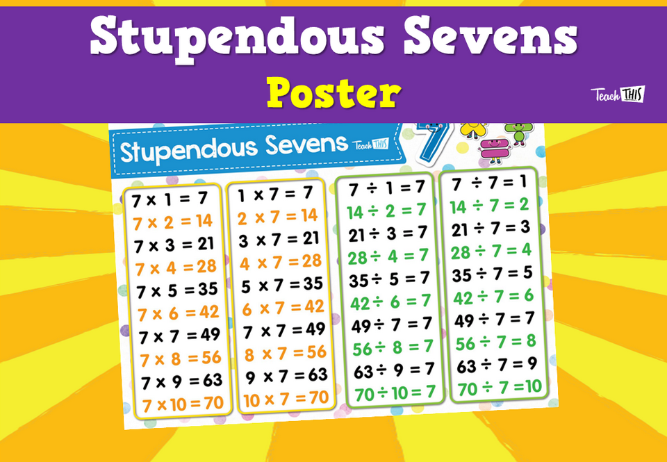 Stupendous Sevens Poster