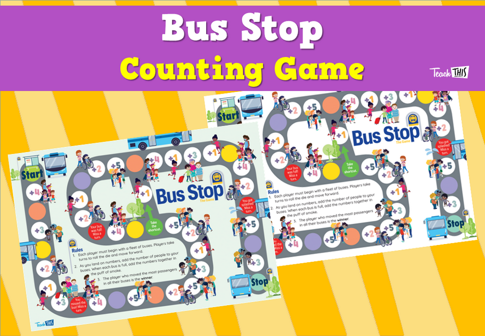 Bus Stop - Counting Game