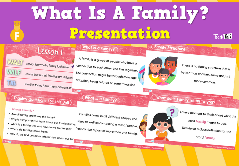 What Is A Family? -  Presentation