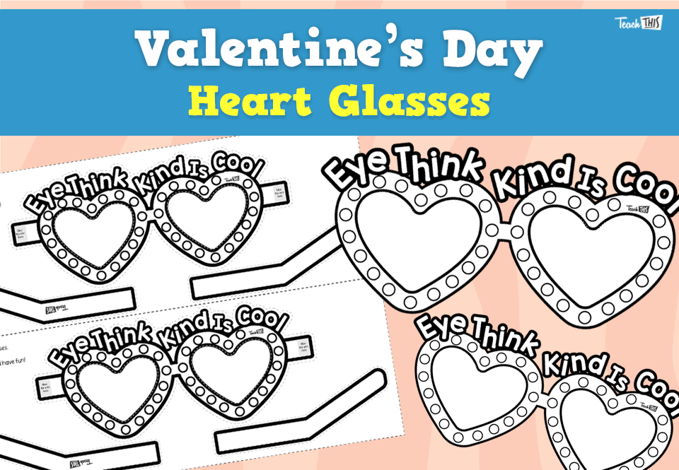 Valentine's Day - Heart Glasses