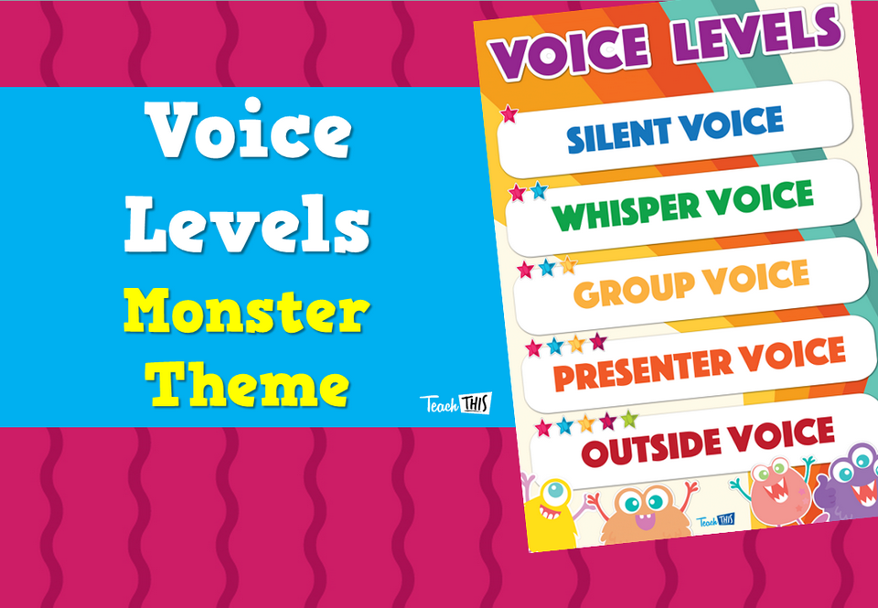 Voice Levels - Monster Theme