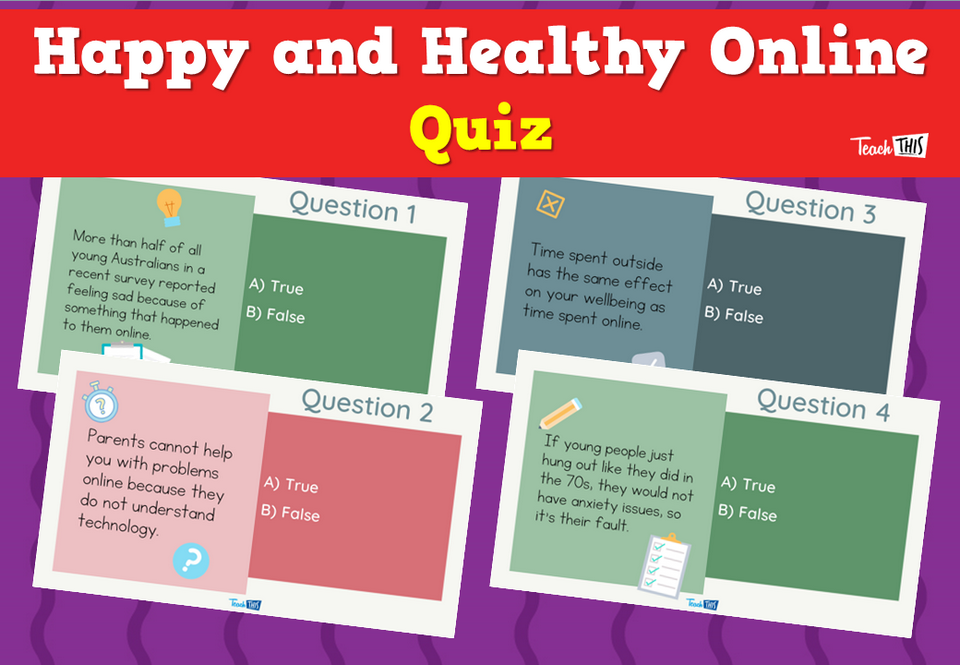 Happy and Healthy Online Quiz