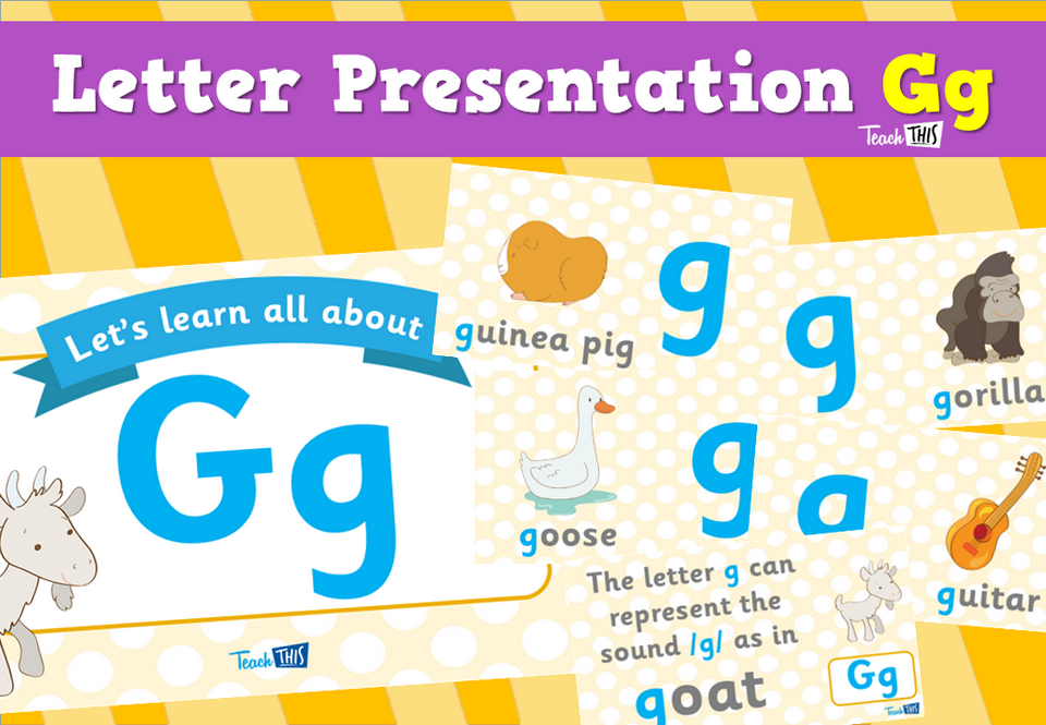 Letter Presentation Gg