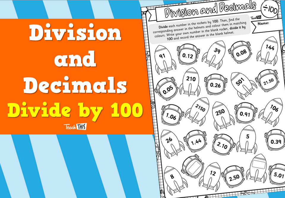 Division and Decimals (Divide by 100)
