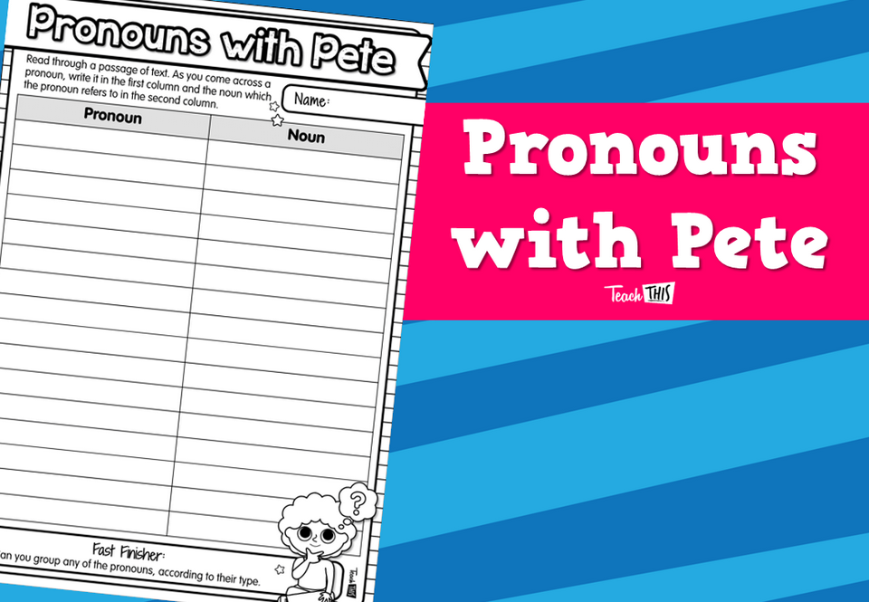 Pronouns with Pete