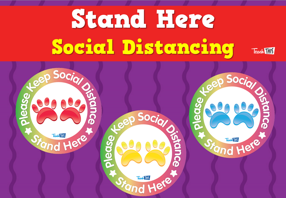 Stand Here - Social Distancing