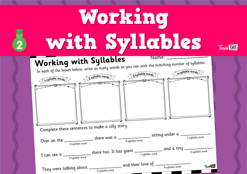 Working with Syllables