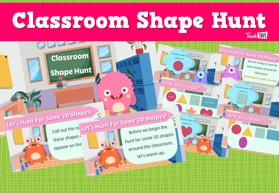 Classroom Shape Hunt