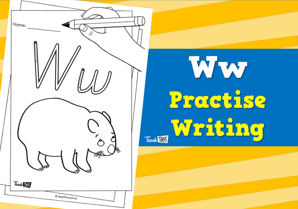 Ww - Practise Writing