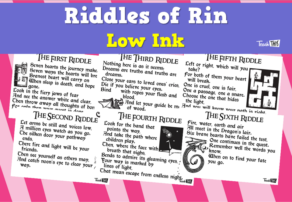 Riddles of Rin - Low Ink
