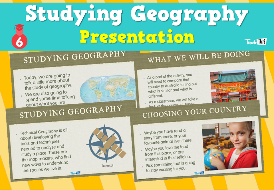 Studying Geography - Presentation