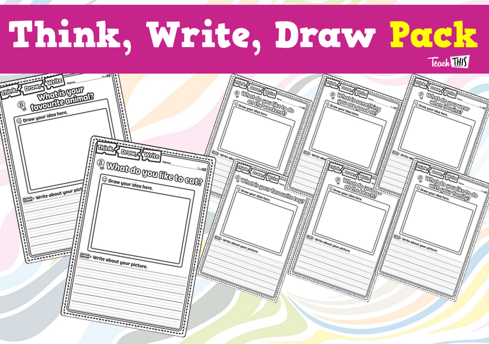 Think, Write, Draw Pack