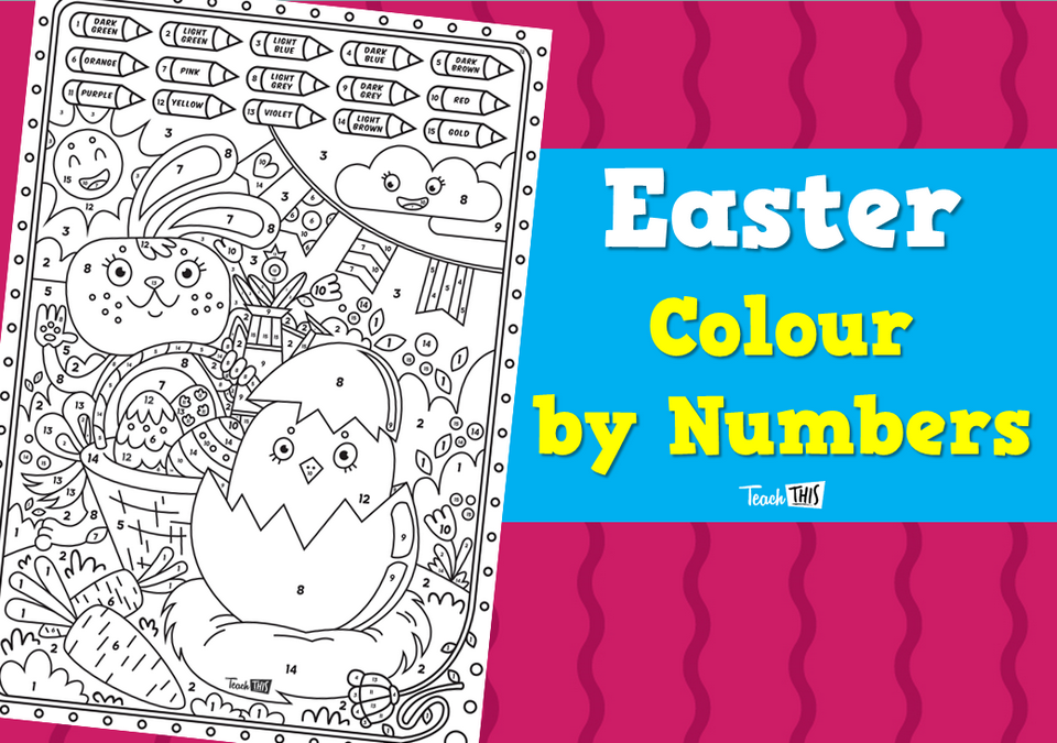Easter - Colour by Numbers