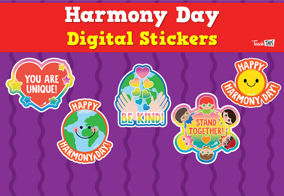 Harmony Day - Digital Stickers
