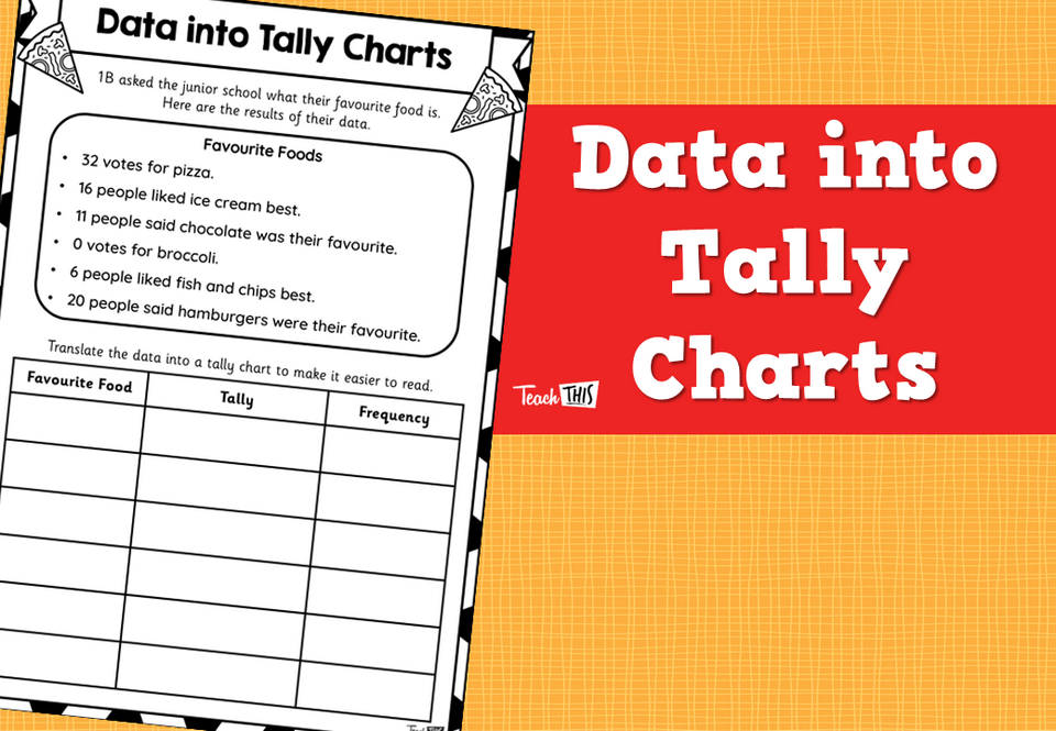 Data into Tally Charts