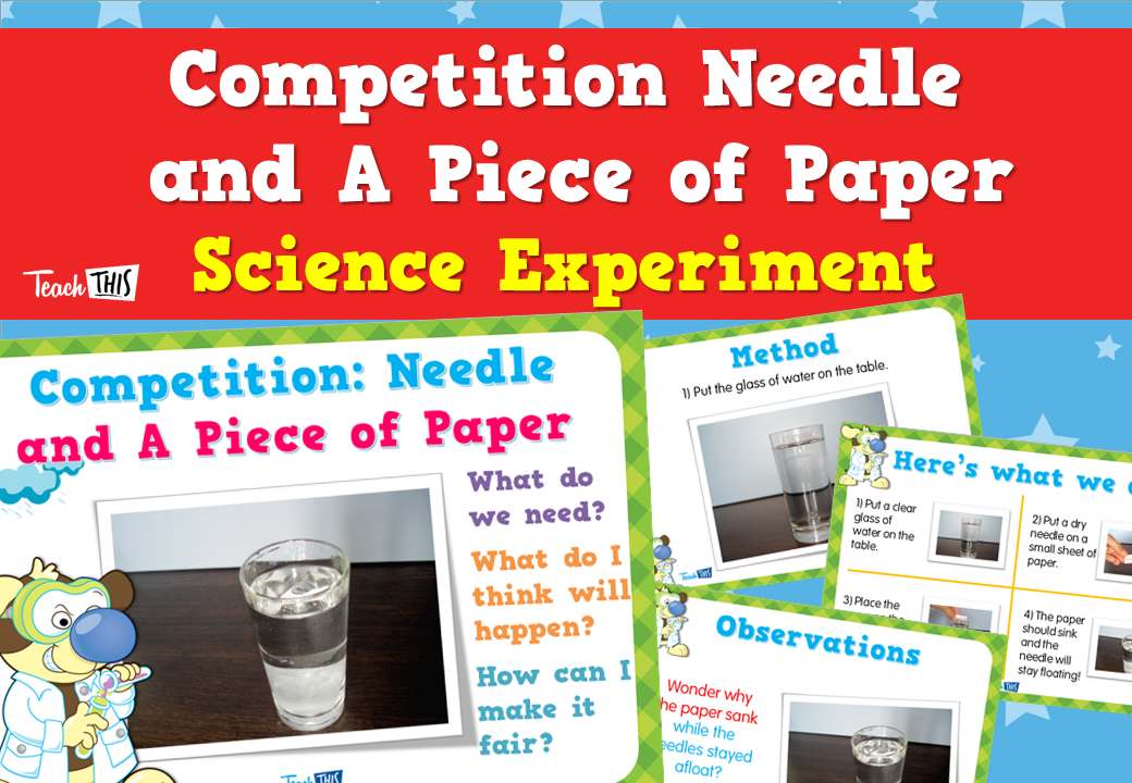 Competition Needle and A Piece of Paper