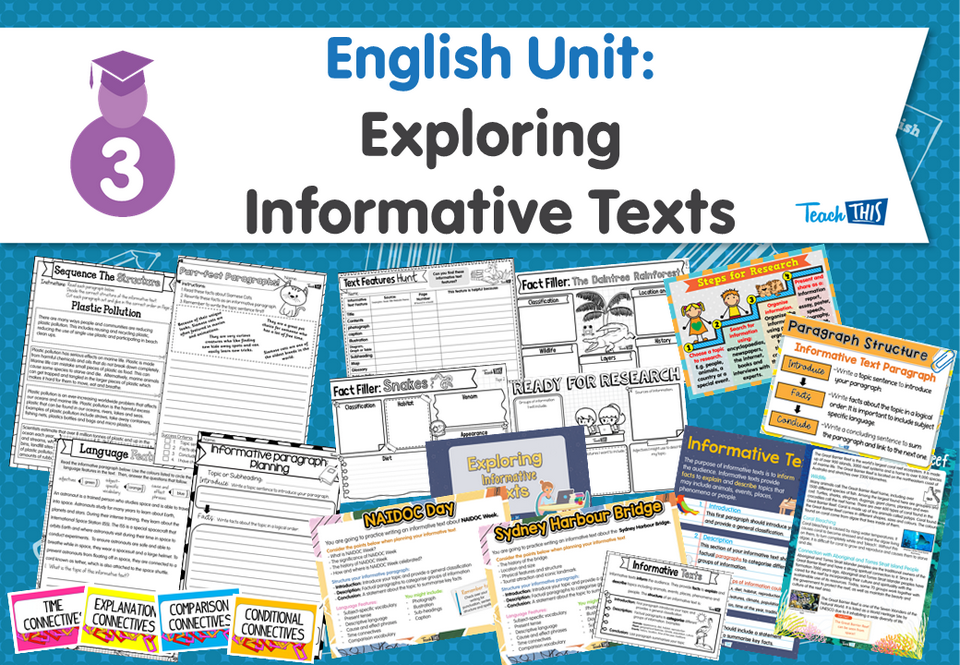 English Unit: Exploring Informative Texts