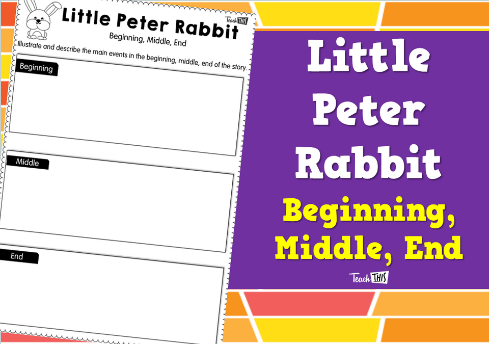 Little Peter Rabbit - Beginning, Middle, End