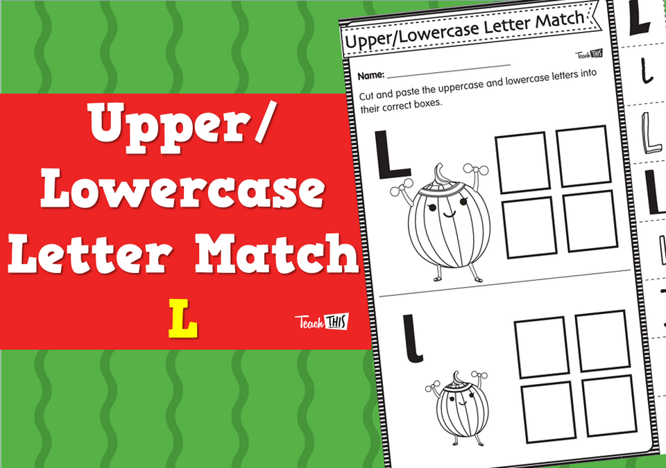 Upper/Lowercase Letter Match L