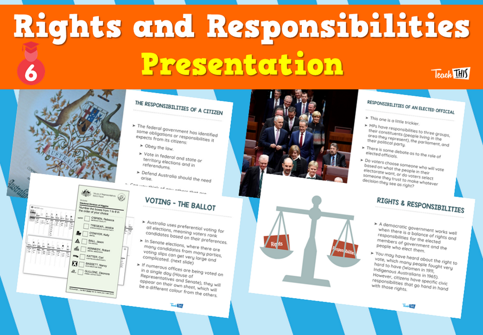 Rights and Responsibilities - Presentation