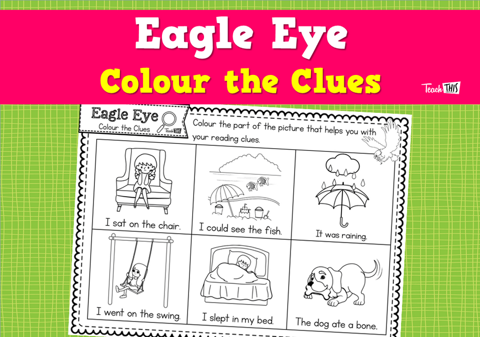 Eagle Eye – Colour the Clues