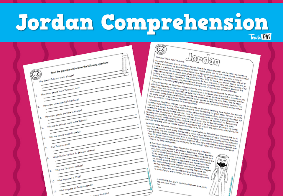 Jordan Comprehension