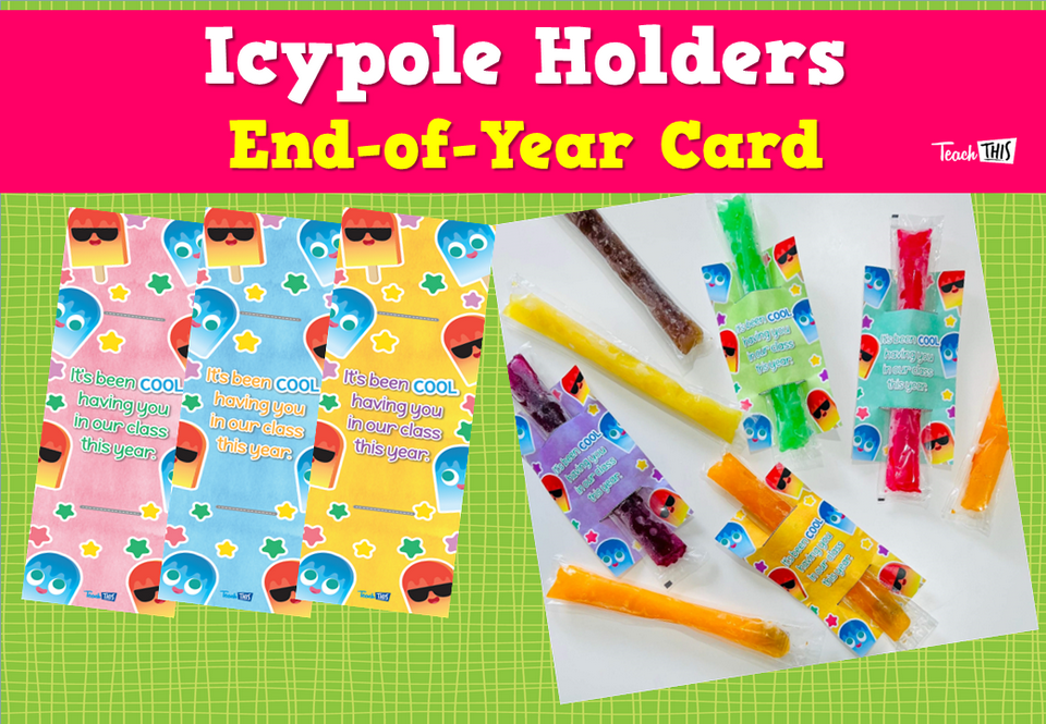 Icypole Holders - End of Year Card