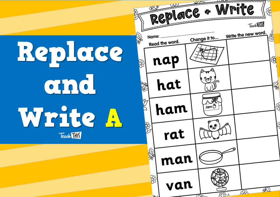 Replace and Write A