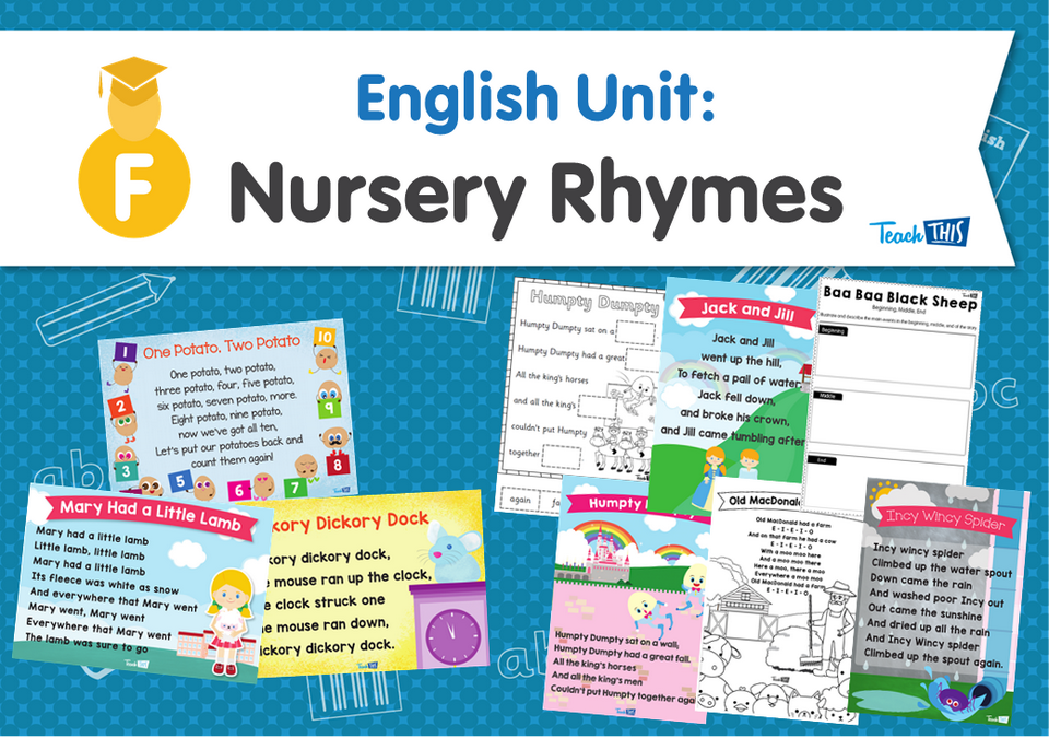 English Unit: Nursery Rhymes