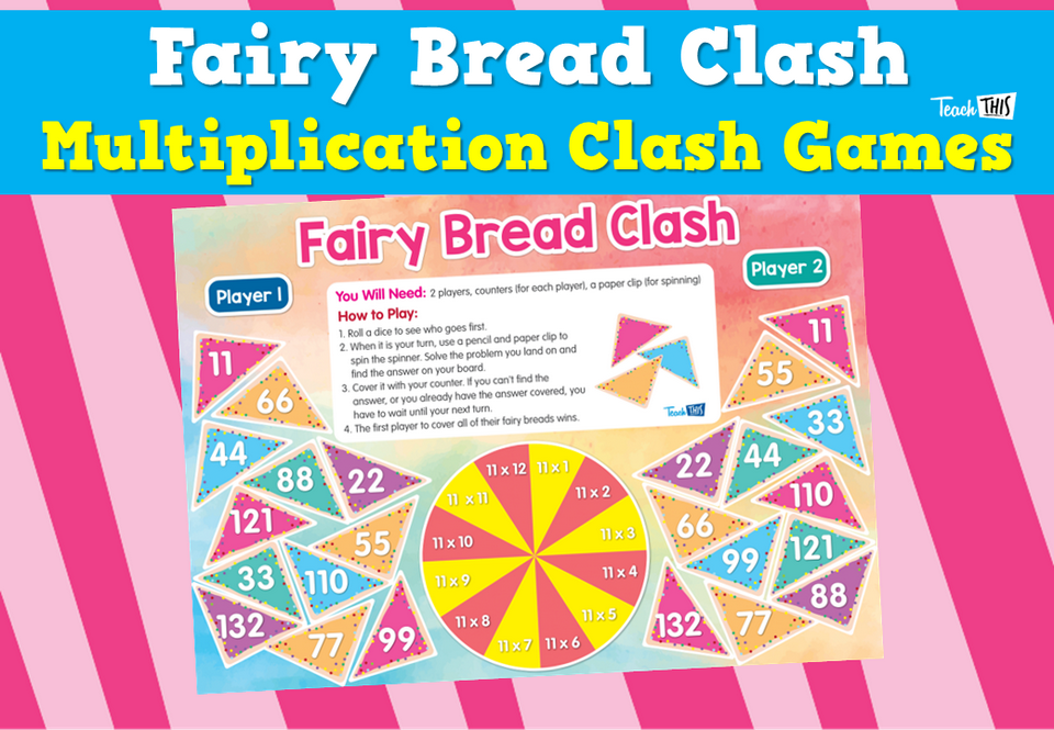 Fairy Bread Clash - Multiplication Clash Games