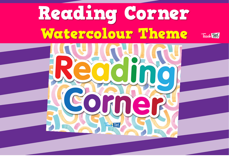 Reading Corner - Watercolour Theme