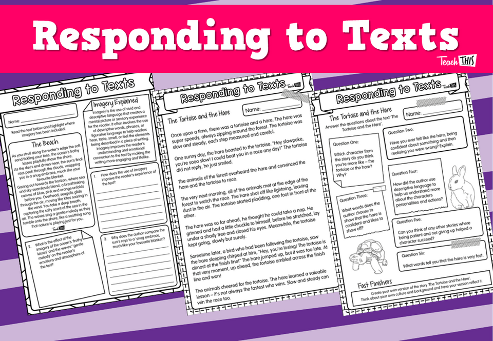 Responding to Texts