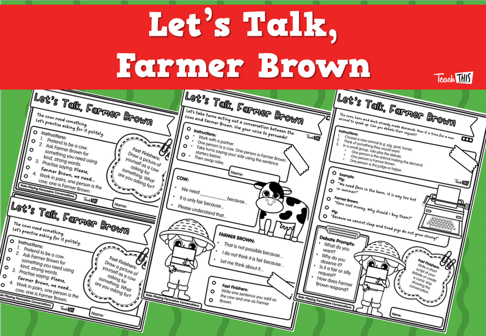 Let’s Talk, Farmer Brown