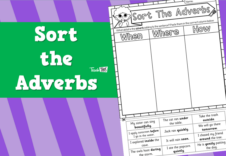 Sort the Adverbs