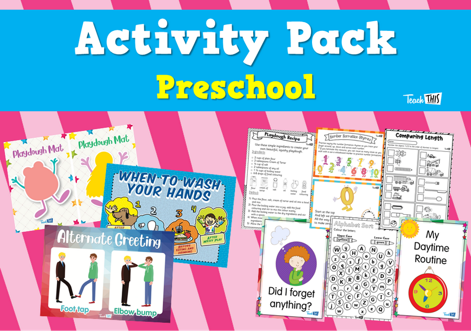 Activity Pack - Preschool