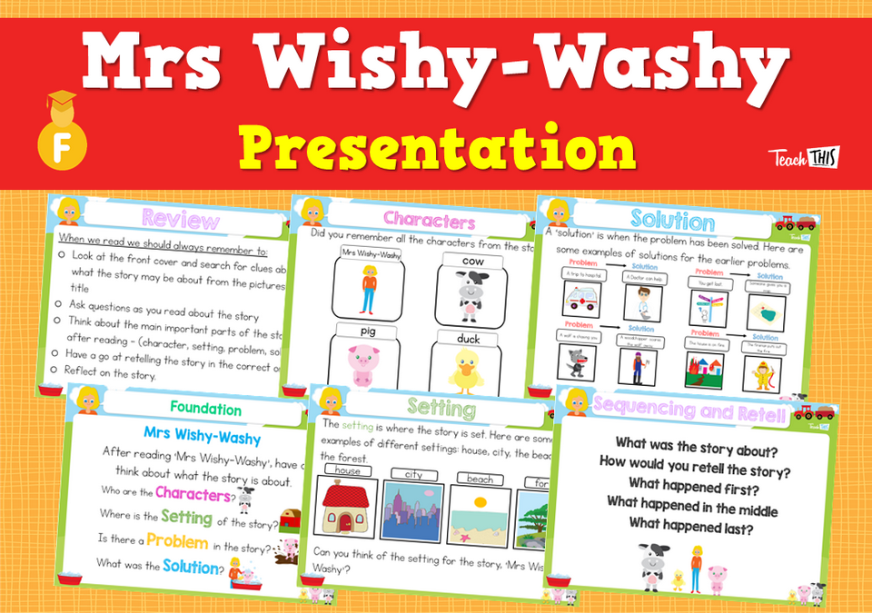 Mrs Wishy-Washy - Presentation