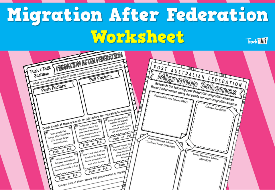 Migration After Federation - Worksheet