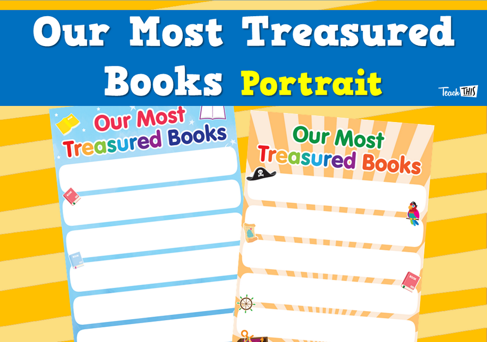 Our Most Treasured Books - Portrait