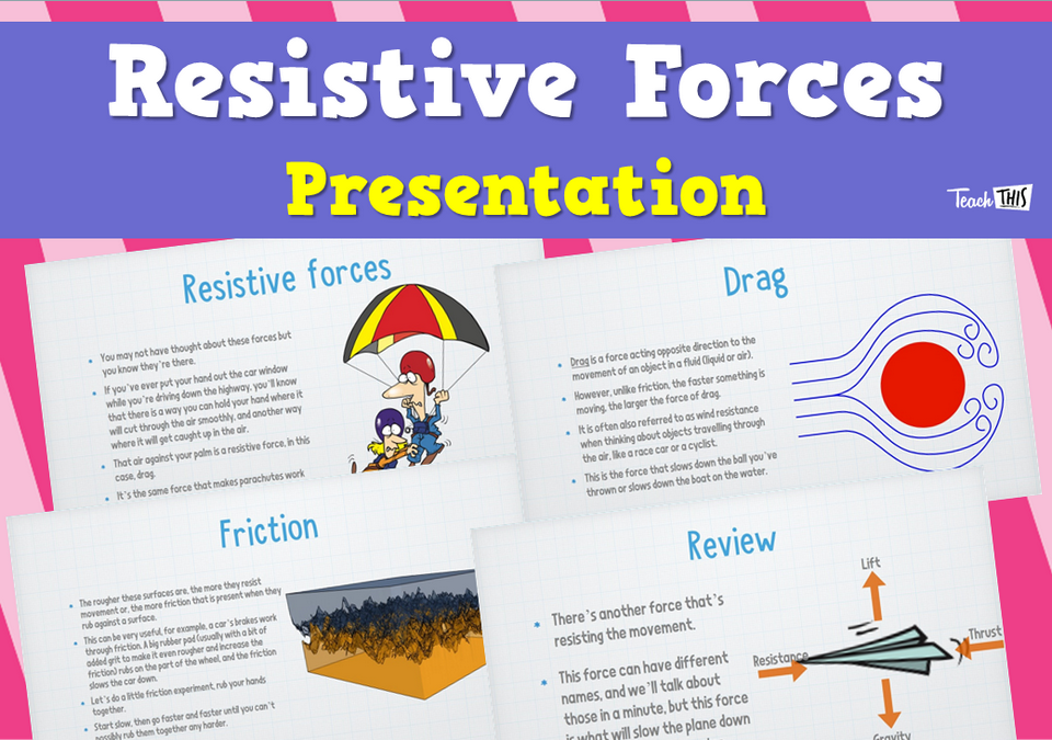 Resistive Forces - Presentation
