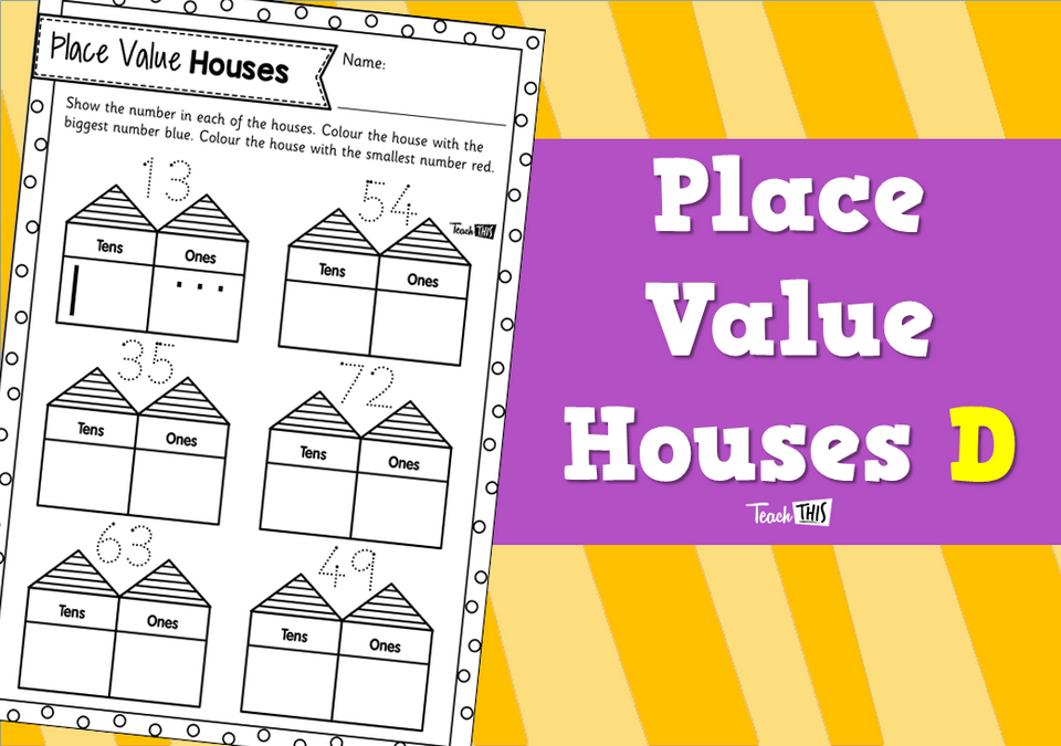 Place Value Houses D